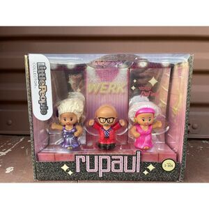 Little People Collector Rupaul Fisher-Price Mattel Dolls Figures Toys